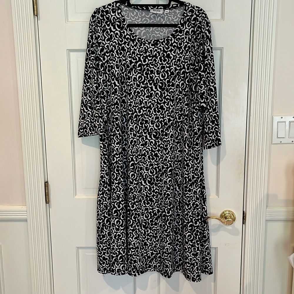 Leota A-Line 3/4 Sleeve Dress